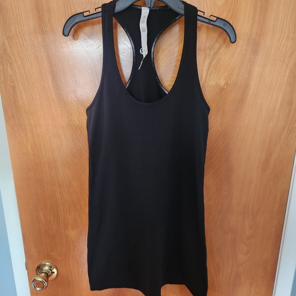 lululemon athletica Black Tank Top